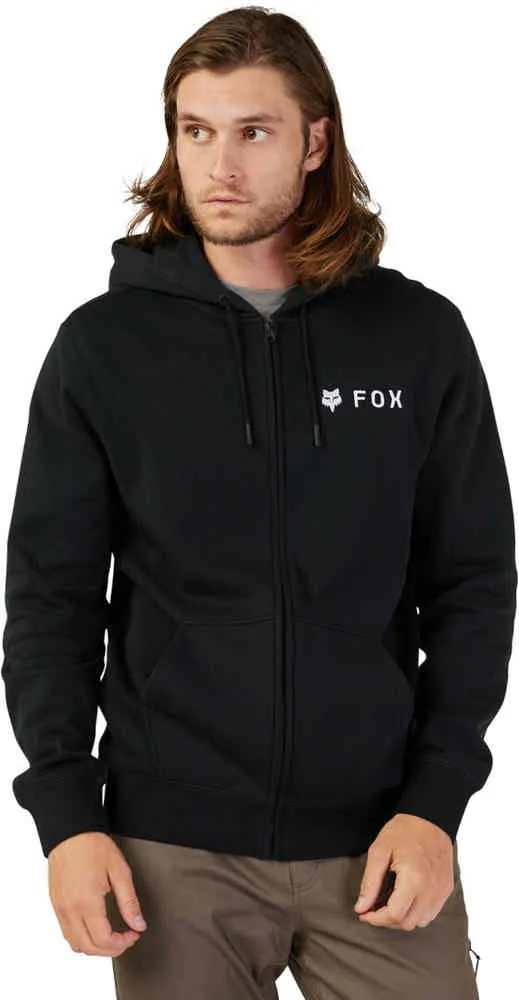 Absolute zip-up sweatshirt FOX, black