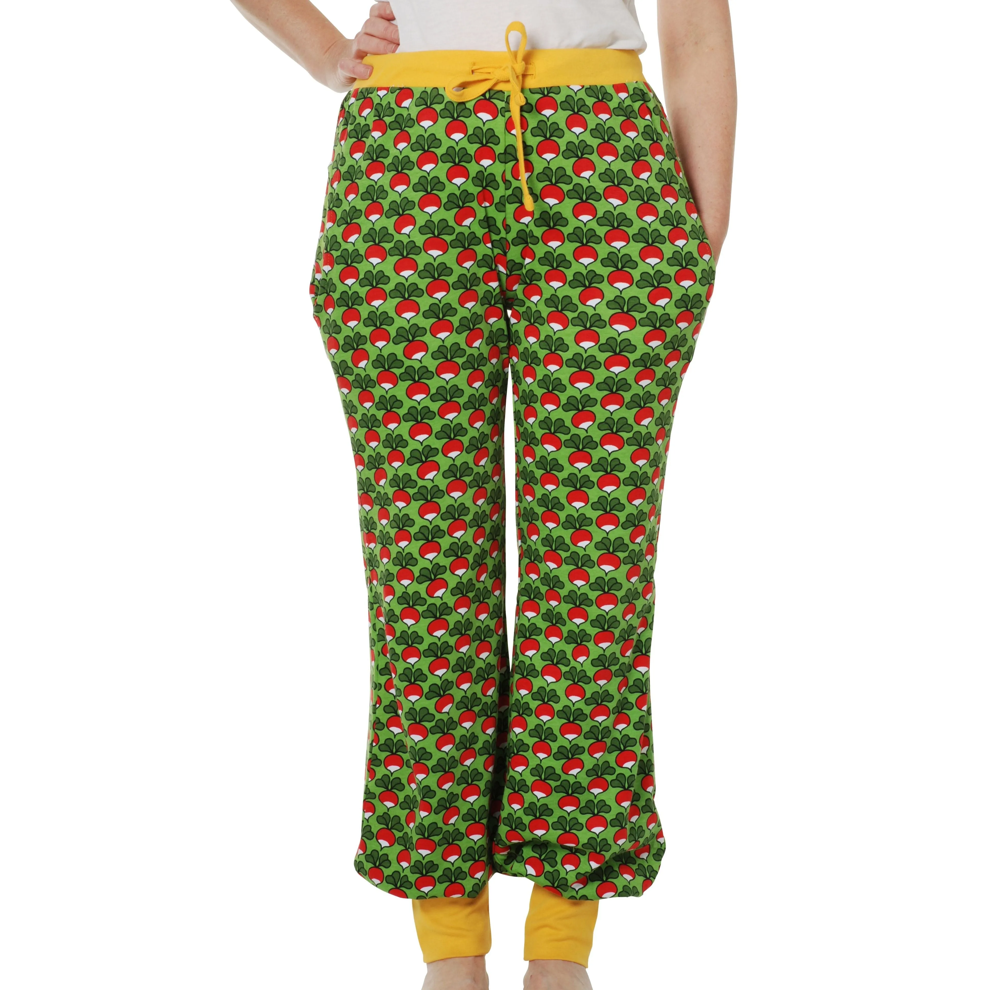 Adult's Radish - Foliage Green Baggy Pants