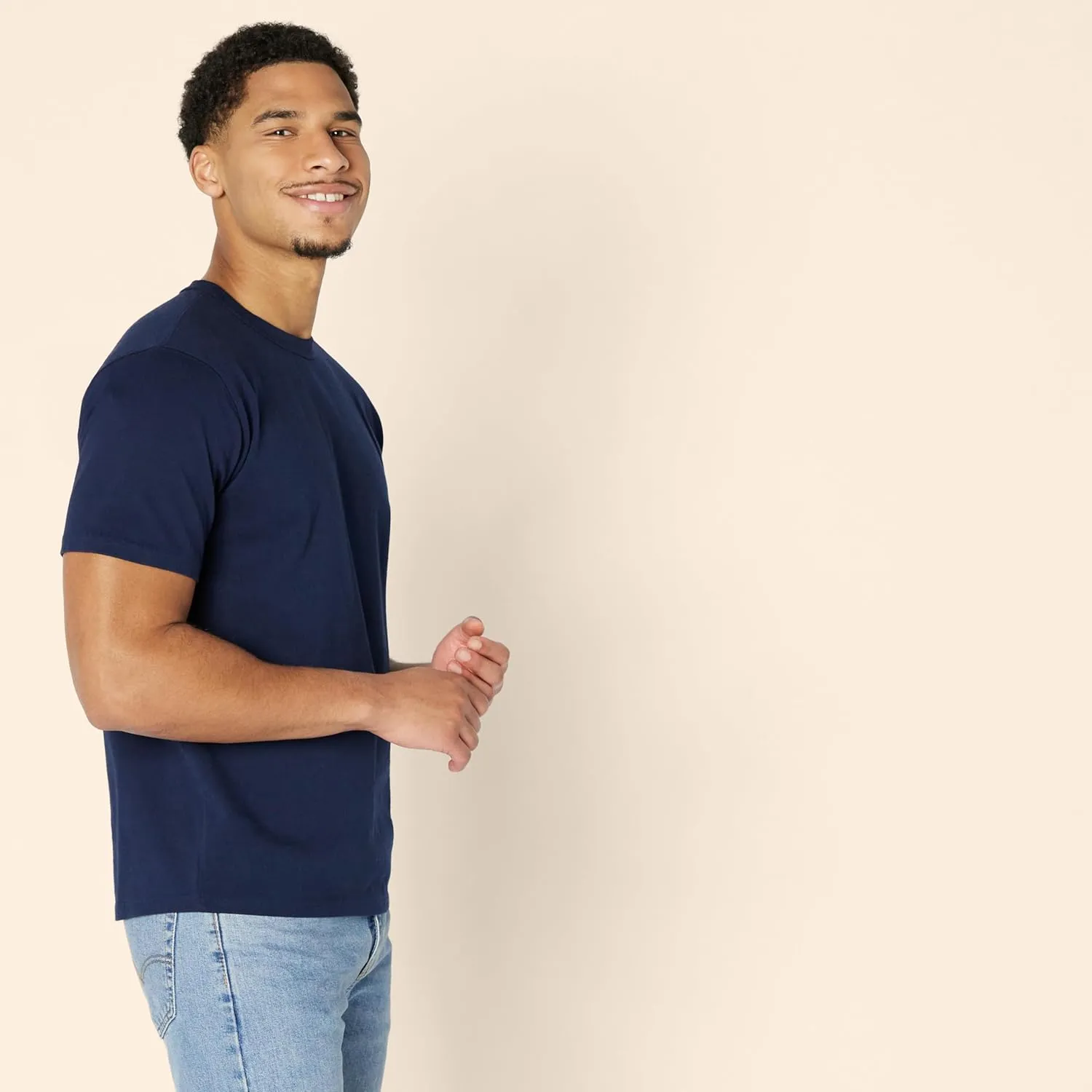 Amazon Essentials Men's Relaxed-Fit Heavyweight Cotton T-Shirt