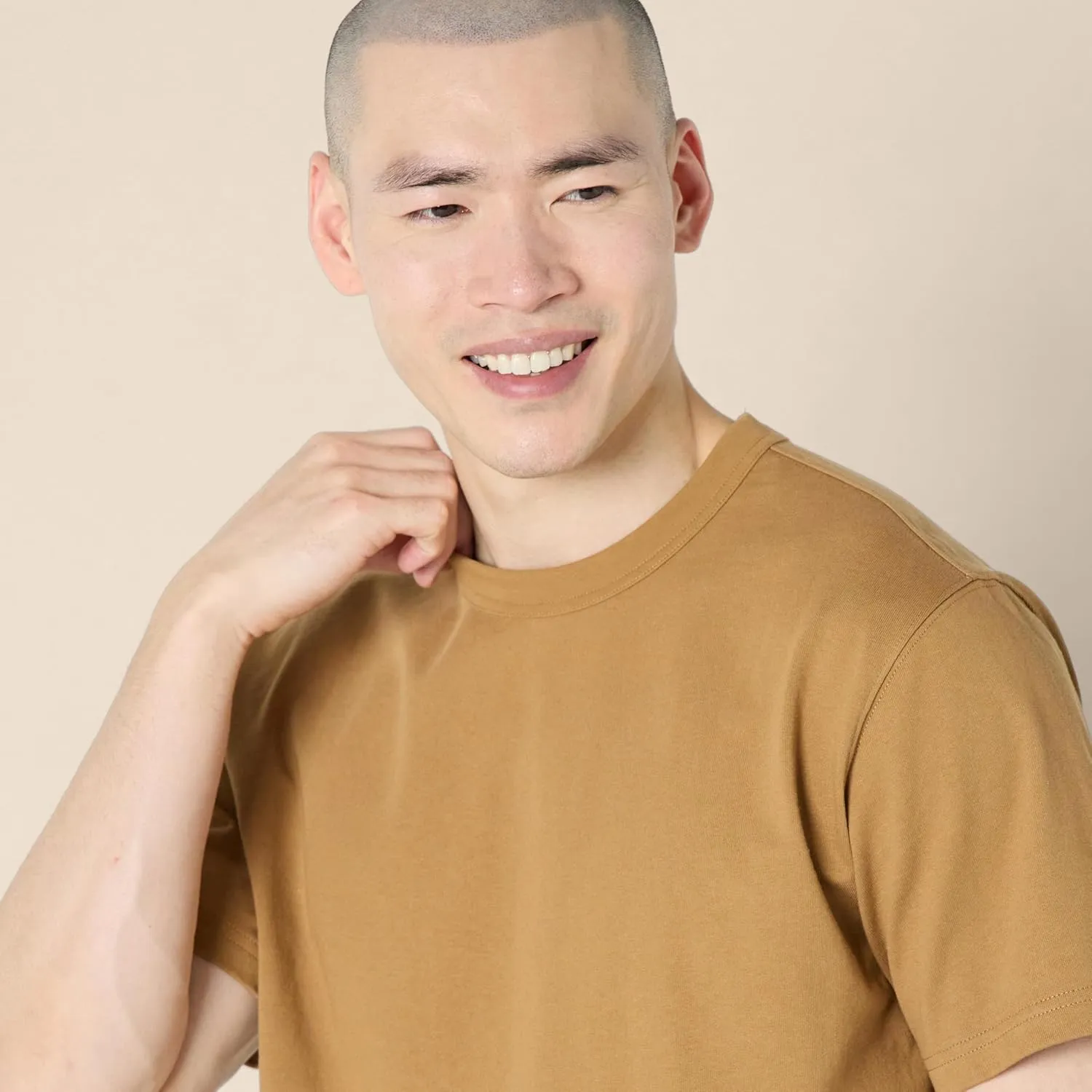 Amazon Essentials Men's Relaxed-Fit Heavyweight Cotton T-Shirt