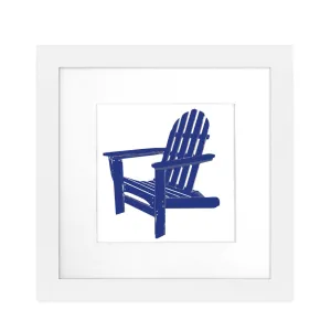 Art Print Framed - Adirondack Chair