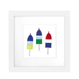 Art Print Framed - Buoys
