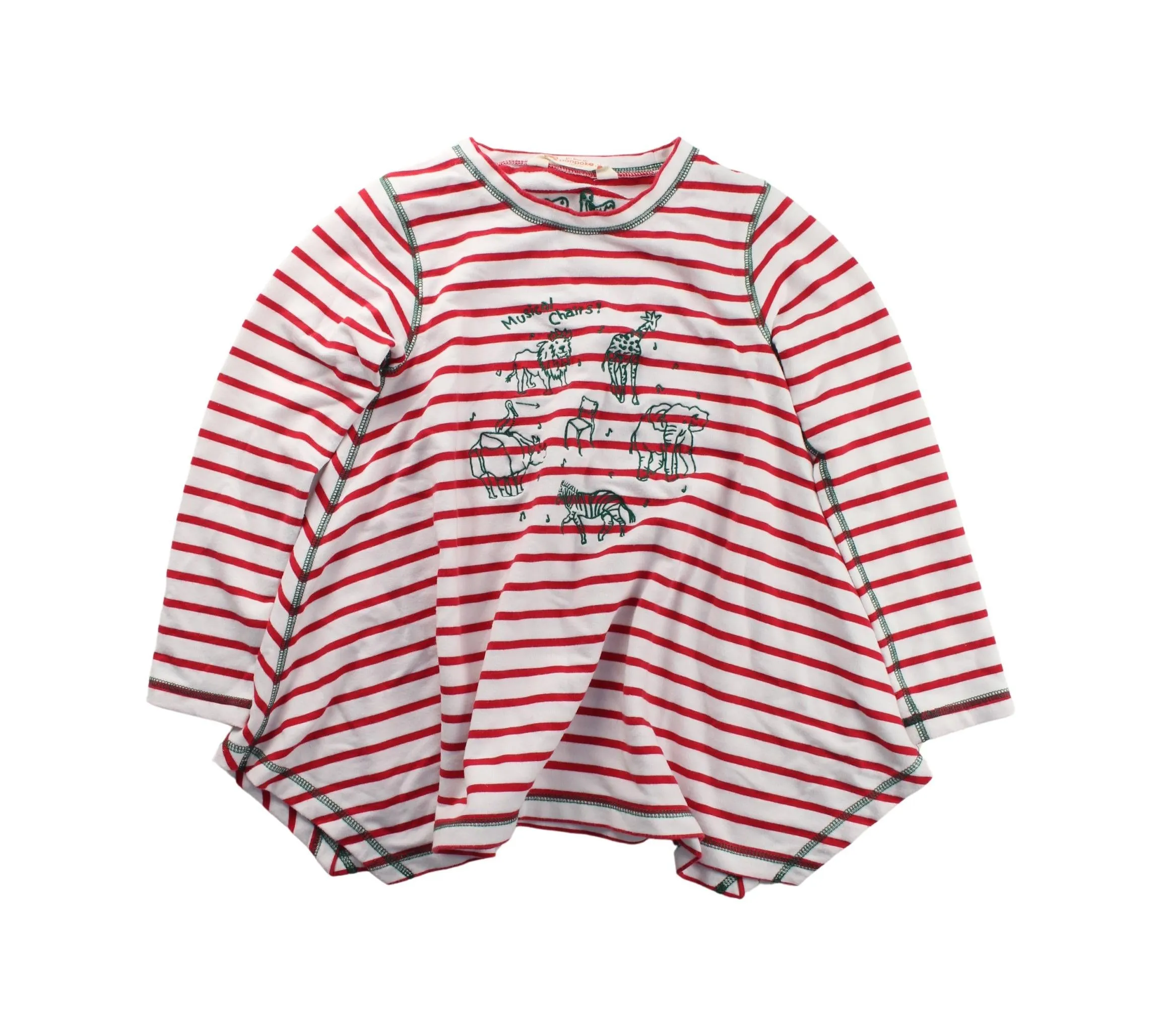 As Know As Ponpoko Long Sleeve Top 5T - 6T