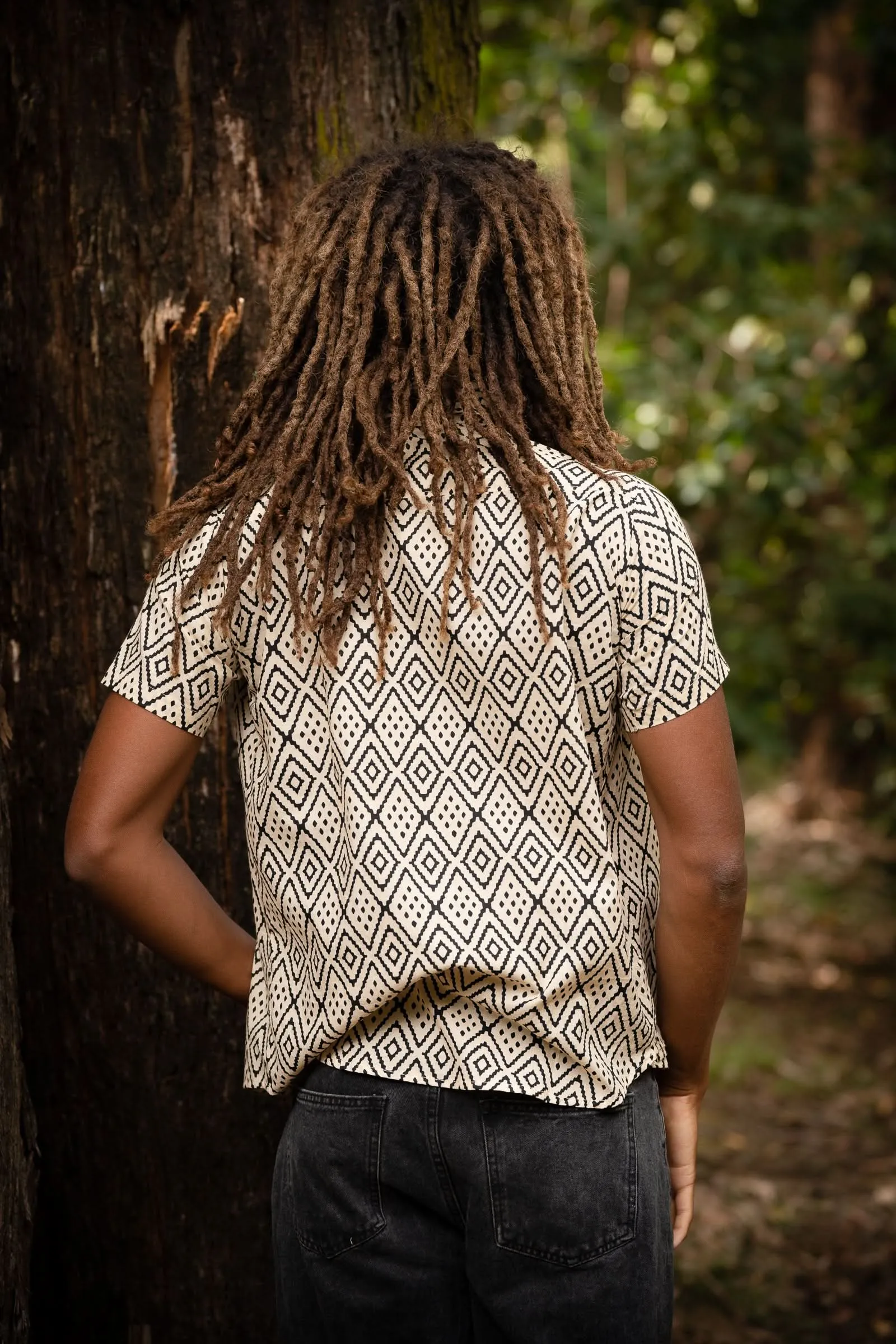 Aya Hippie Shirt - Diamond