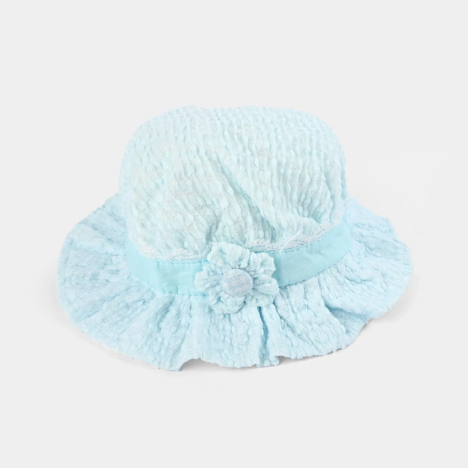 BABY ROUND CAP/HAT 9 MONTH    | BLUE
