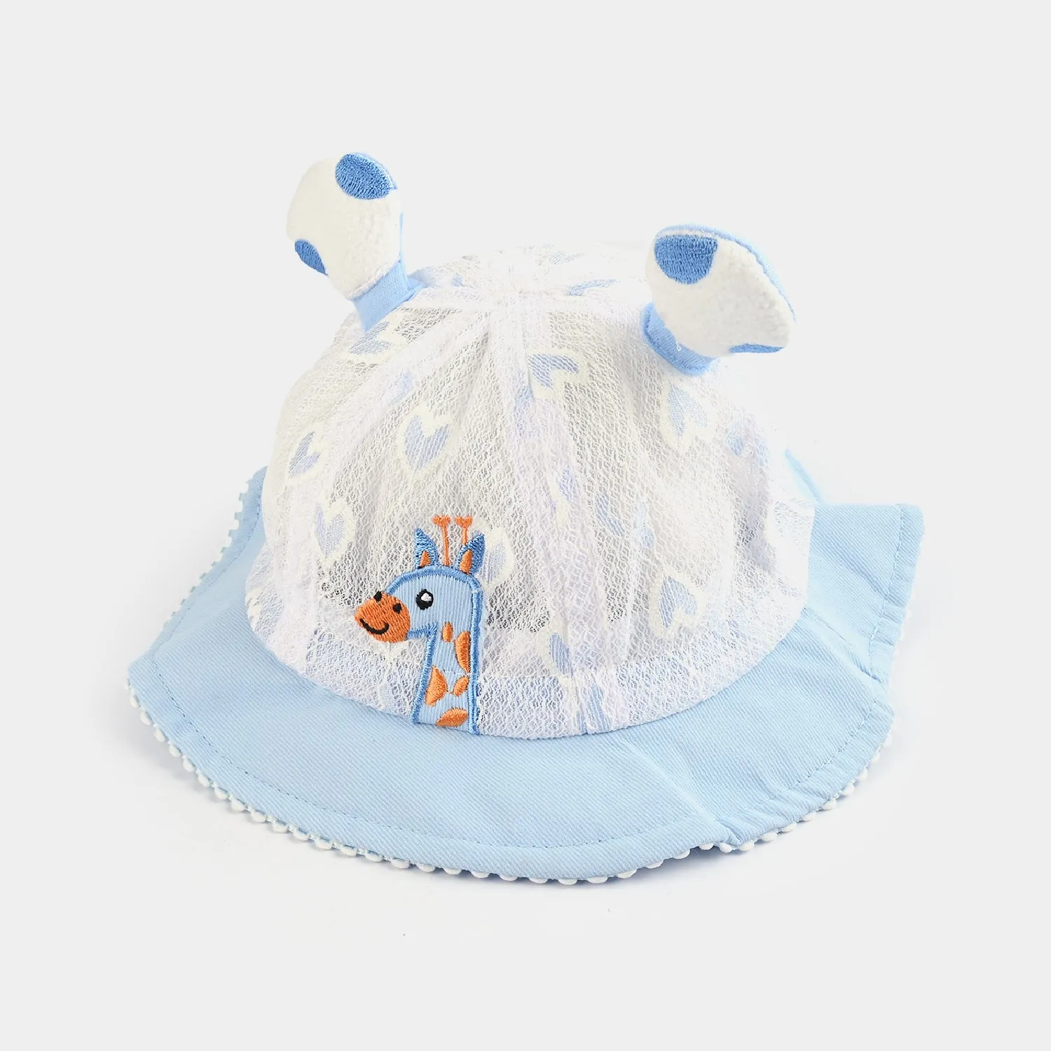 Baby Round Cap/Hat | 9M  | Blue