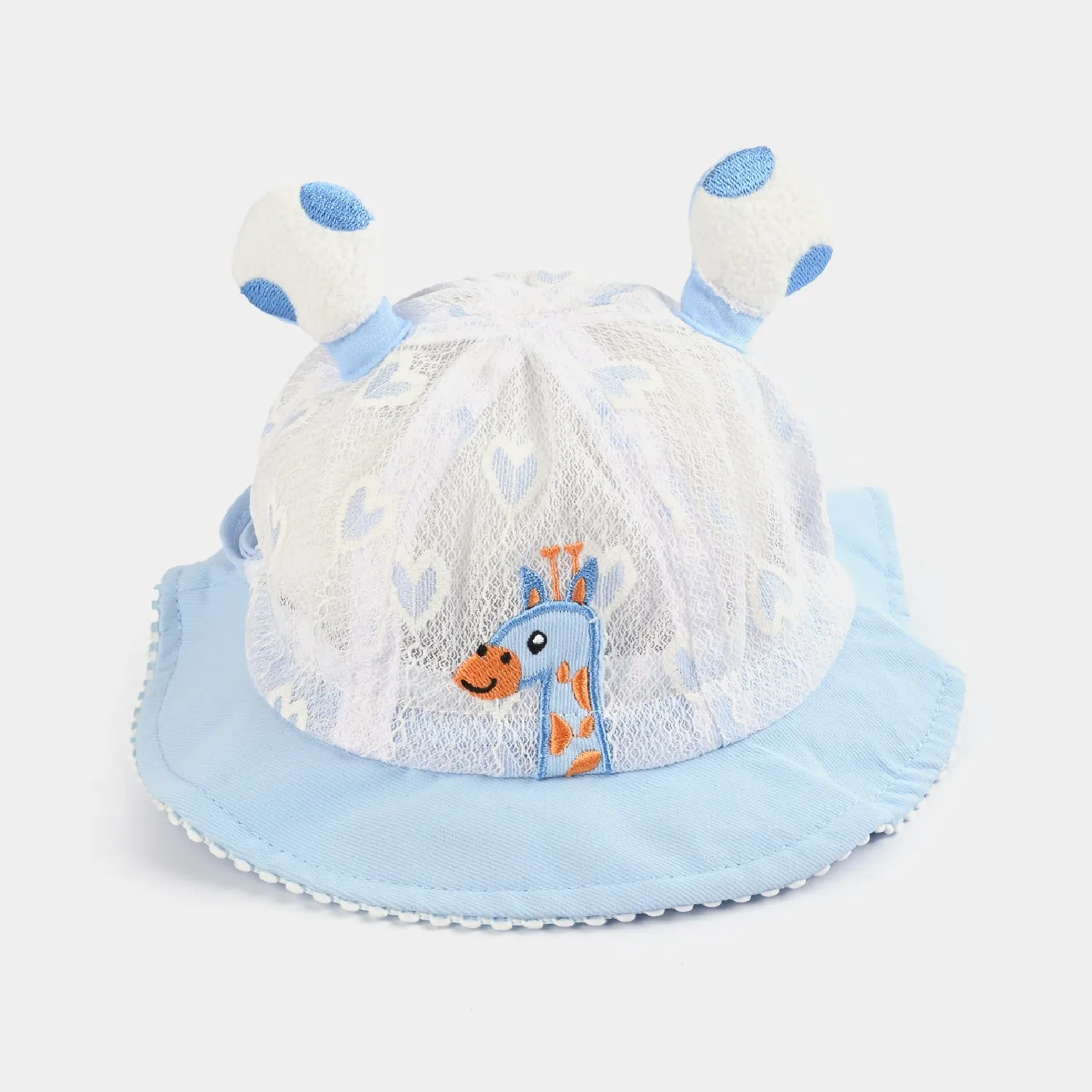 Baby Round Cap/Hat | 9M  | Blue