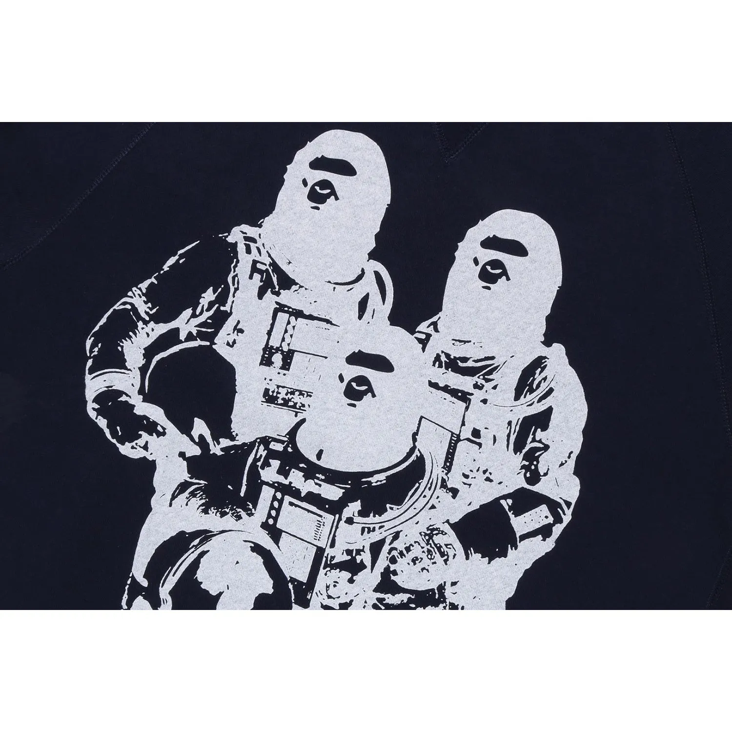 BAPE RELAXED FIT CREWNECK MENS
