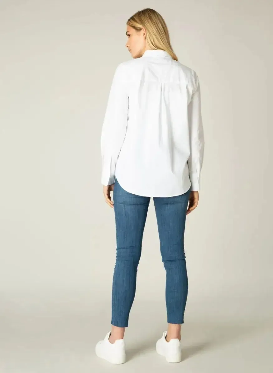 Basic White Button Up