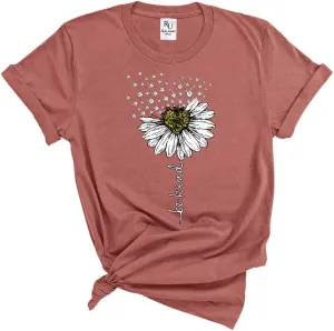 Be Kind Shirt - Inspirational T-Shirts for Women, Positive Vibes Kindness, Teacher's Tee, Ideal for Daycare