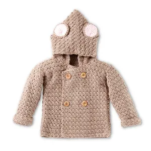 Bernat Mousie Crochet Hoodie