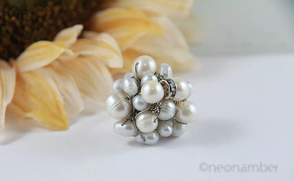 Bridal Cluster Ring