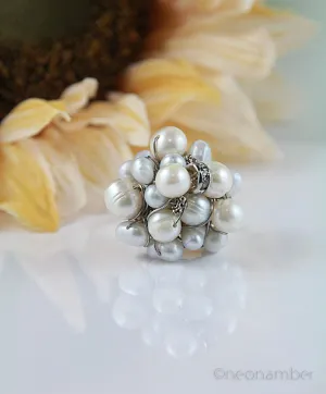 Bridal Cluster Ring