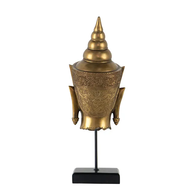 Buddha Statue Head on Stand