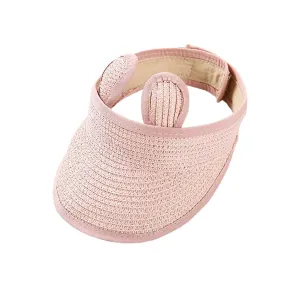 *Bunny Straw Keiki Visor, Pink