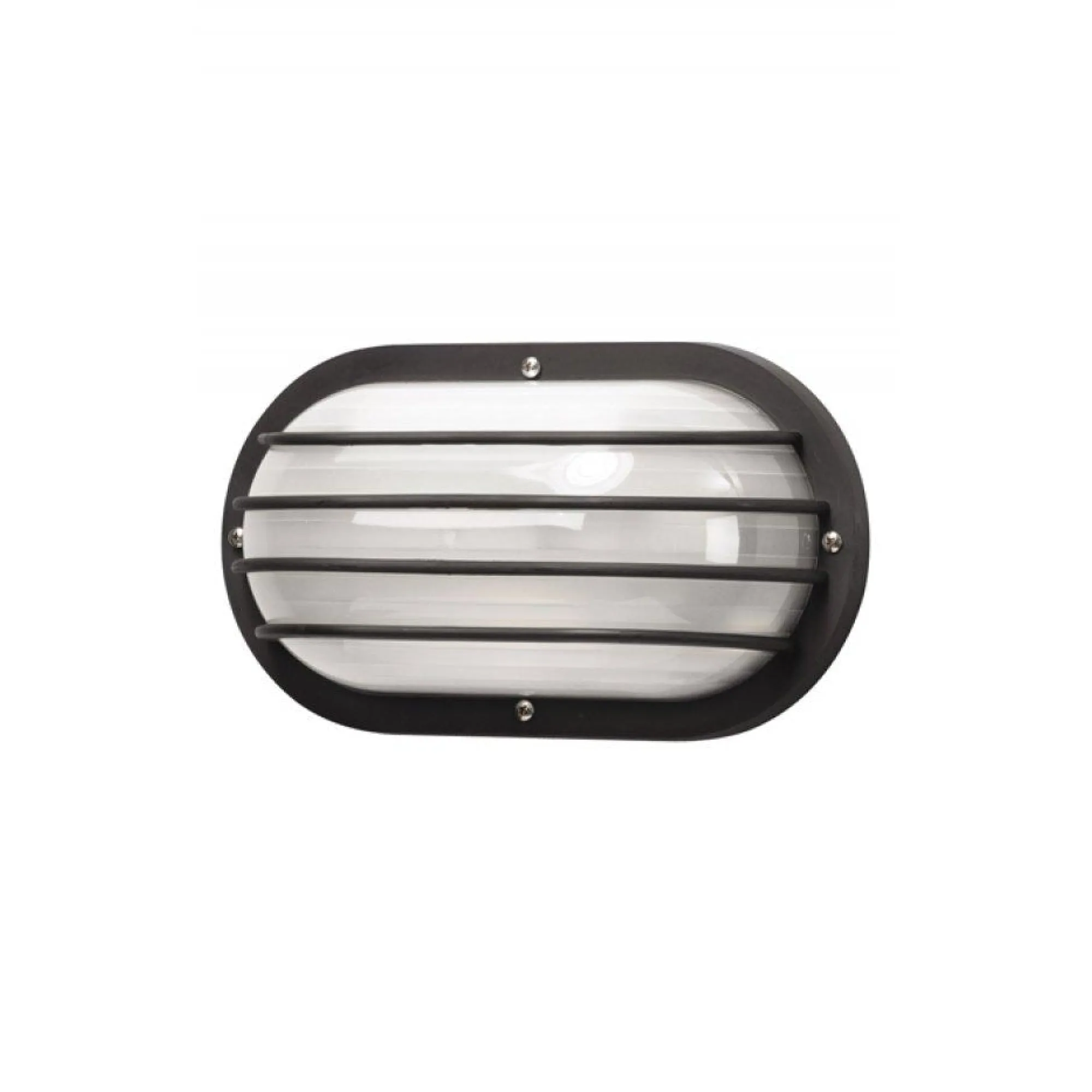 Classic Nautical Non-Corrosive Oval Wall Mount - Black
