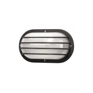 Classic Nautical Non-Corrosive Oval Wall Mount - Black