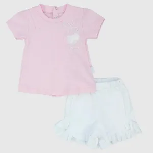 Cute Butterfly 2-Piece Outfit Set