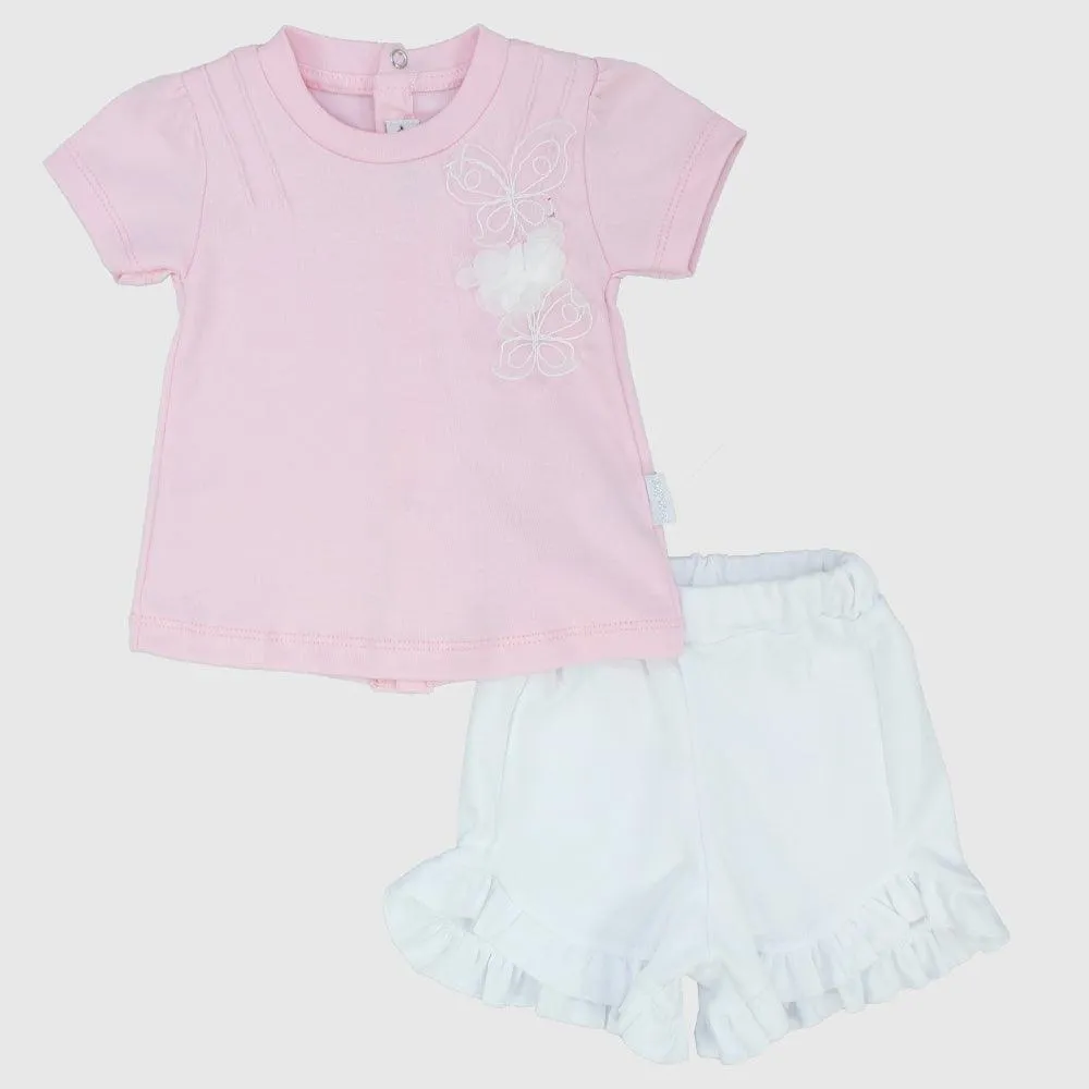 Cute Butterfly 2-Piece Outfit Set
