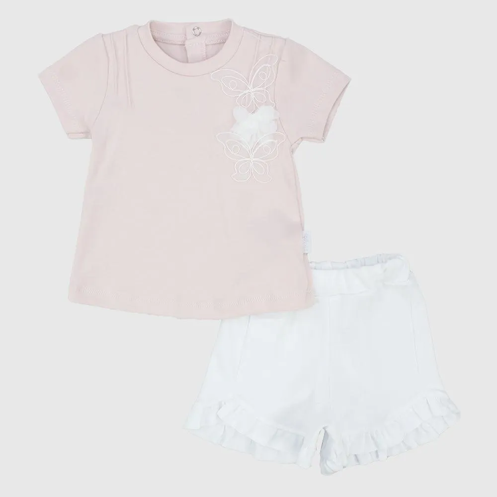 Cute Butterfly 2-Piece Outfit Set