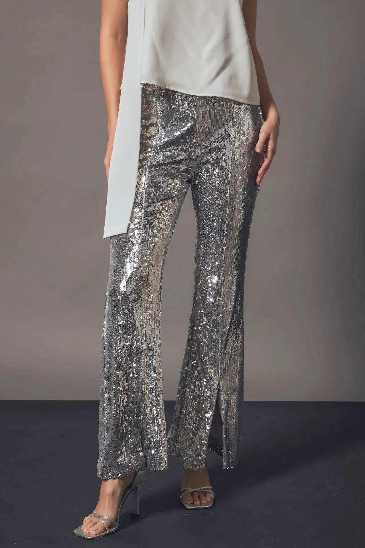 Endless Rose - Sequin Flare Pants