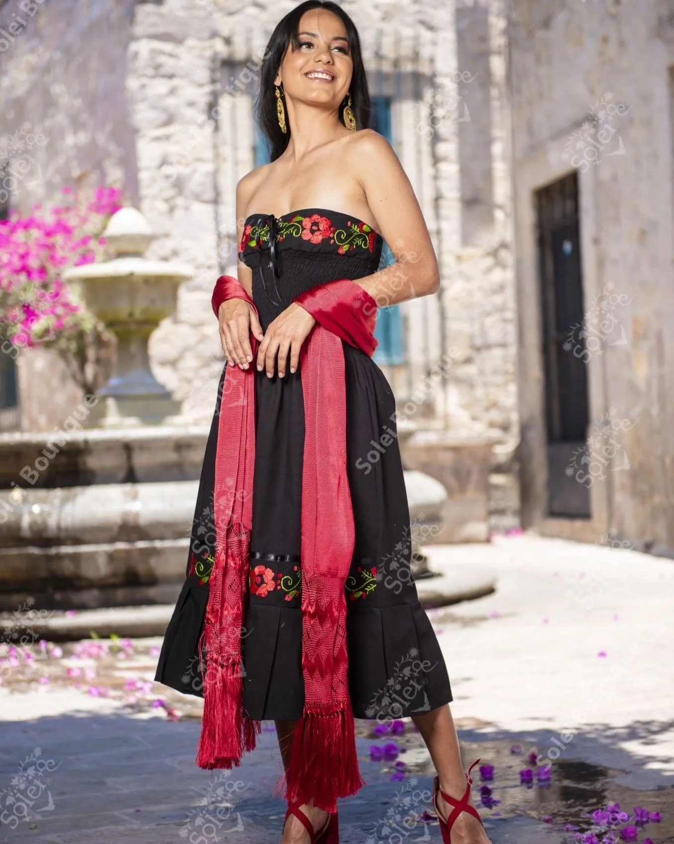 Esperanza Red Dress