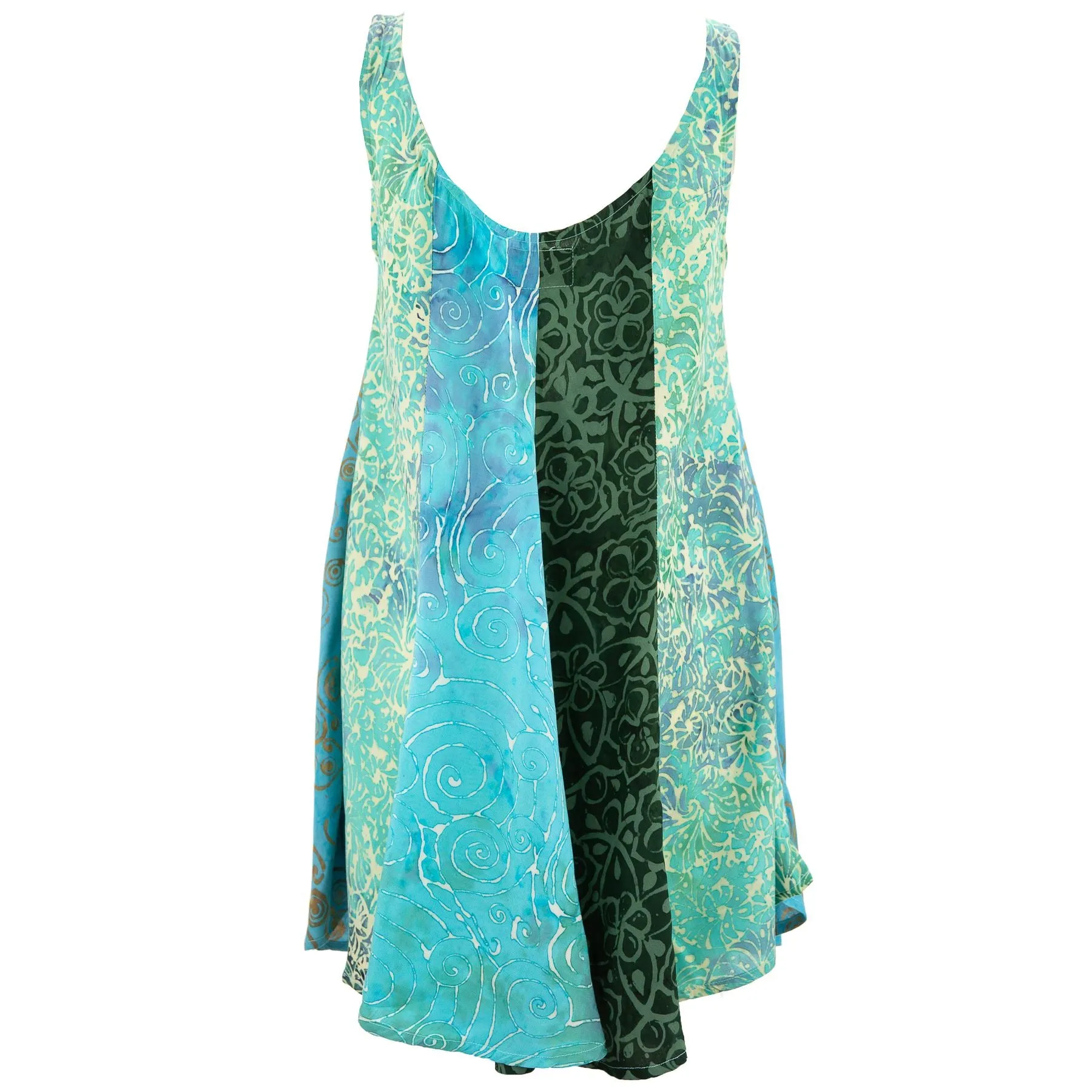 Floaty Dolly Dress - Fossil Forest Blue