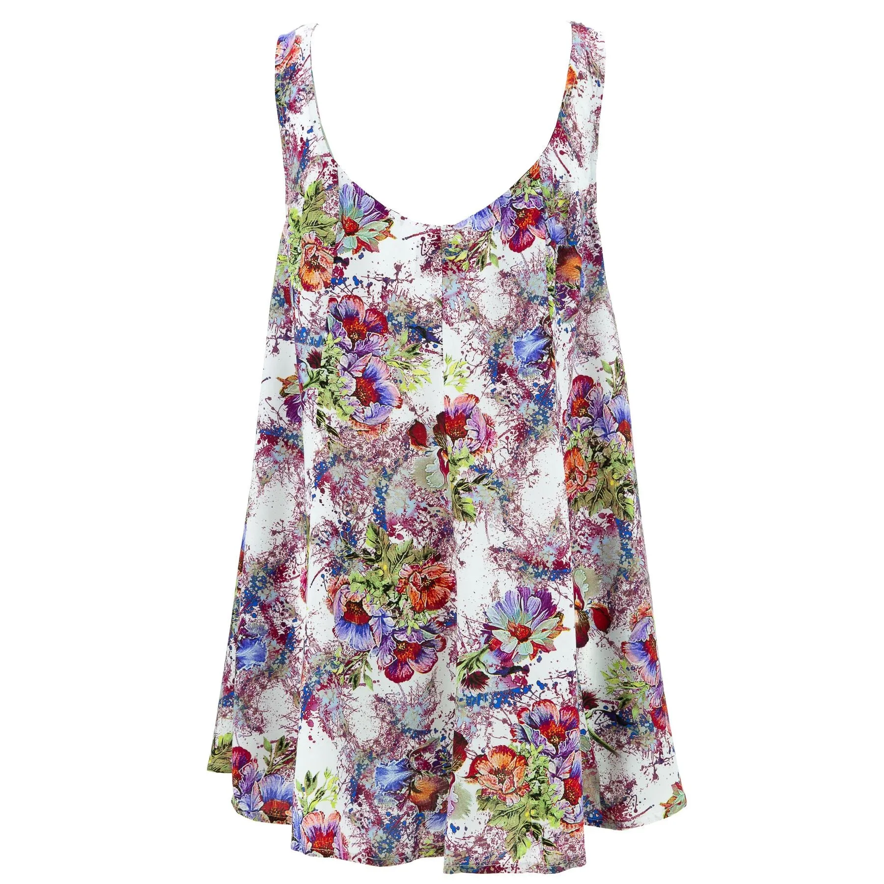 Floaty Dolly Dress - Purple Peony