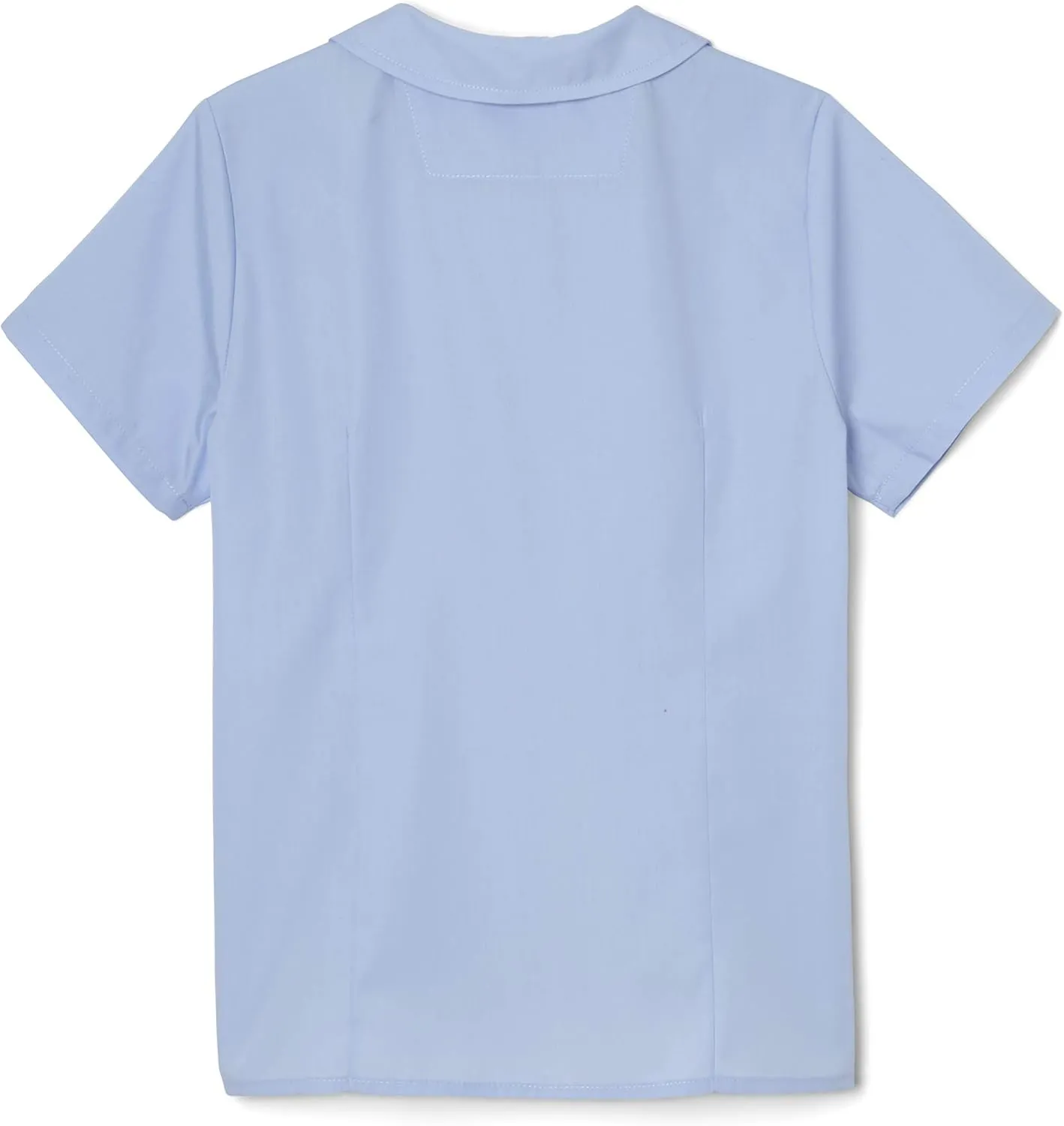 French Toast Girl's Short Sleeve Peter Pan Collar Blouse (Standard and Plus)