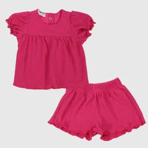 Fuchsia 2-Piece Outfit Set