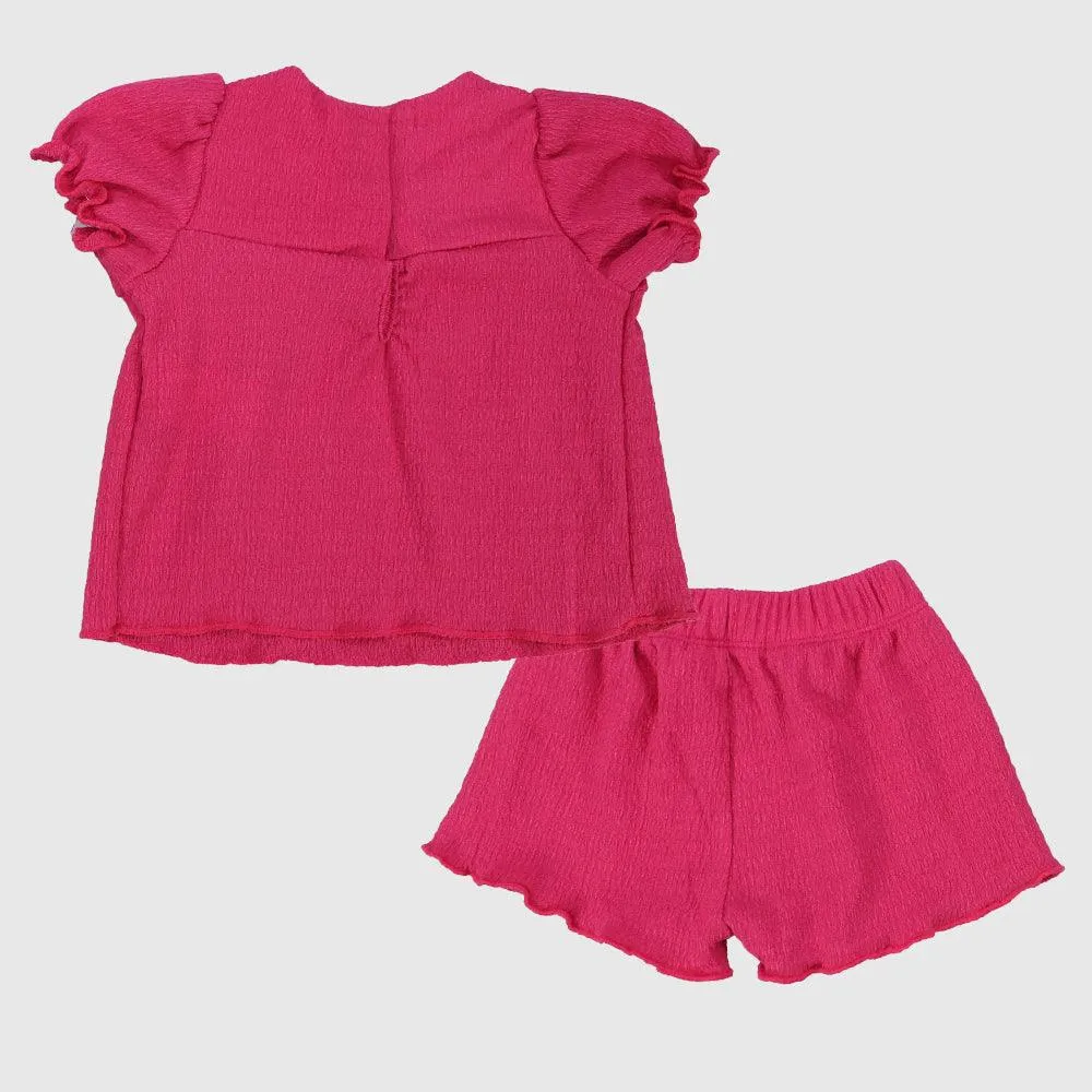 Fuchsia 2-Piece Outfit Set