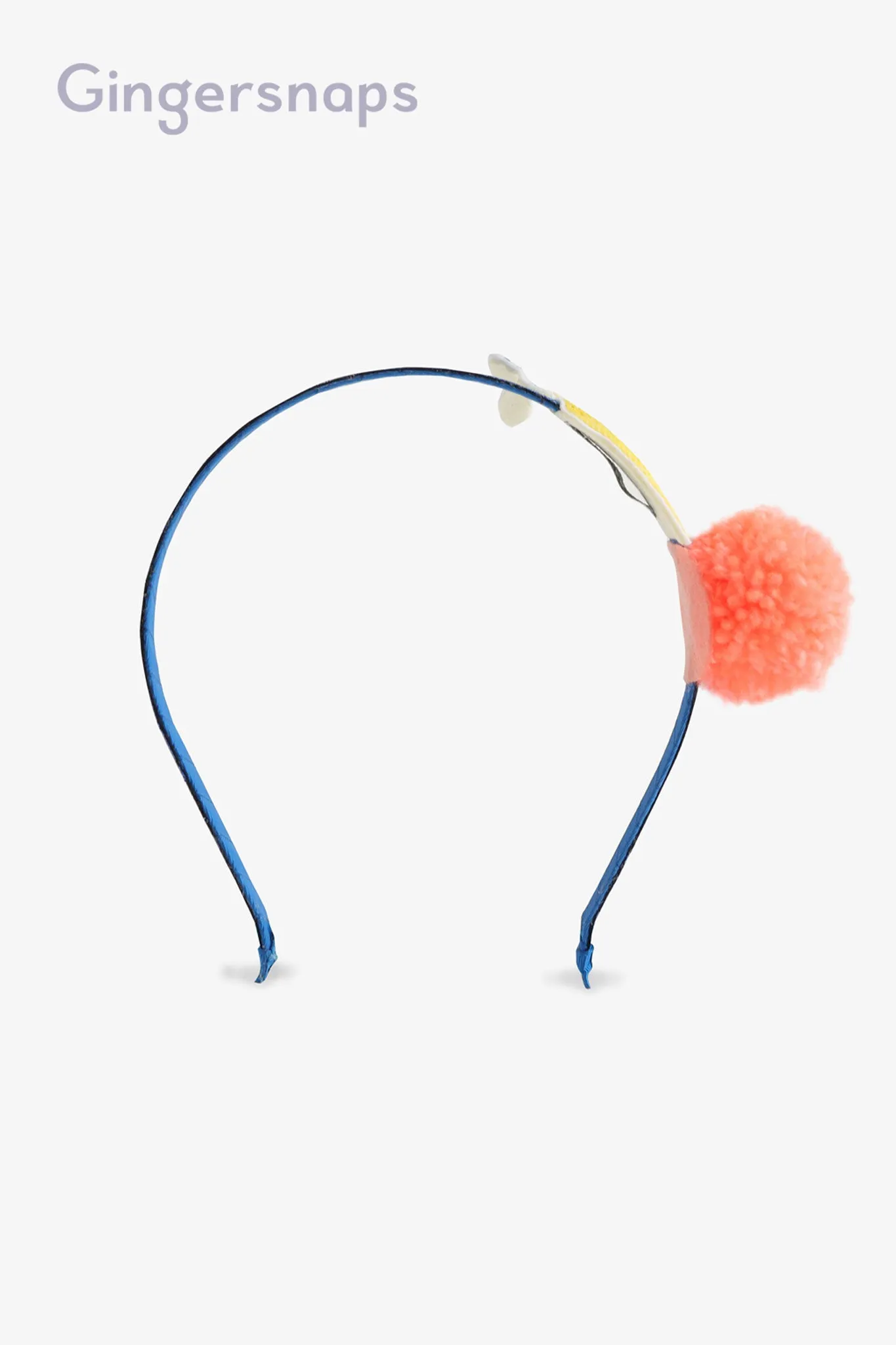 Gingersnaps Lemon and Pompom Headband