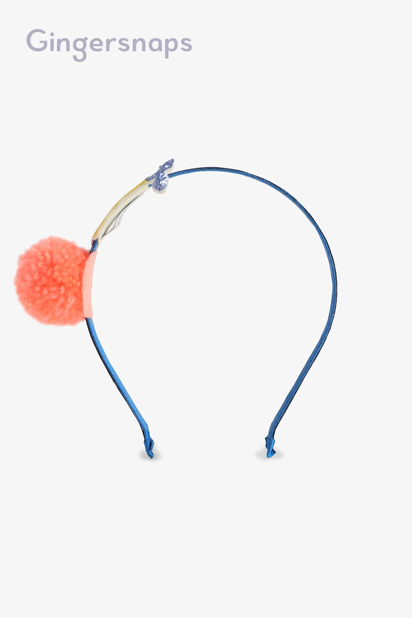 Gingersnaps Lemon and Pompom Headband