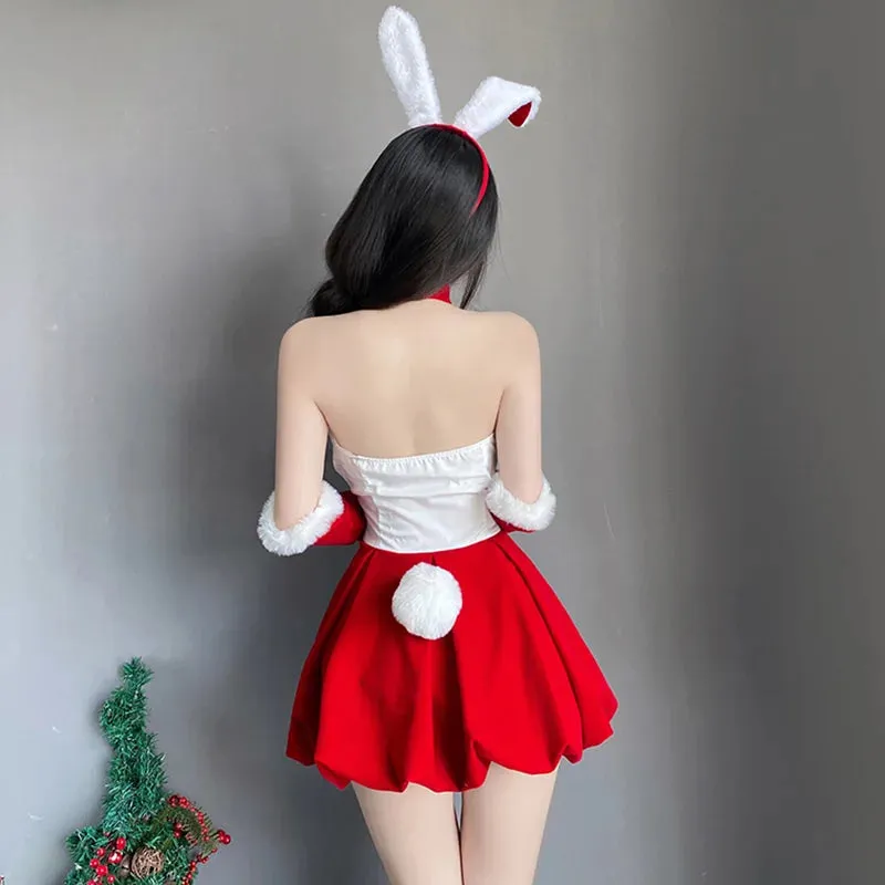 Holiday Bunny Ballerina Dress