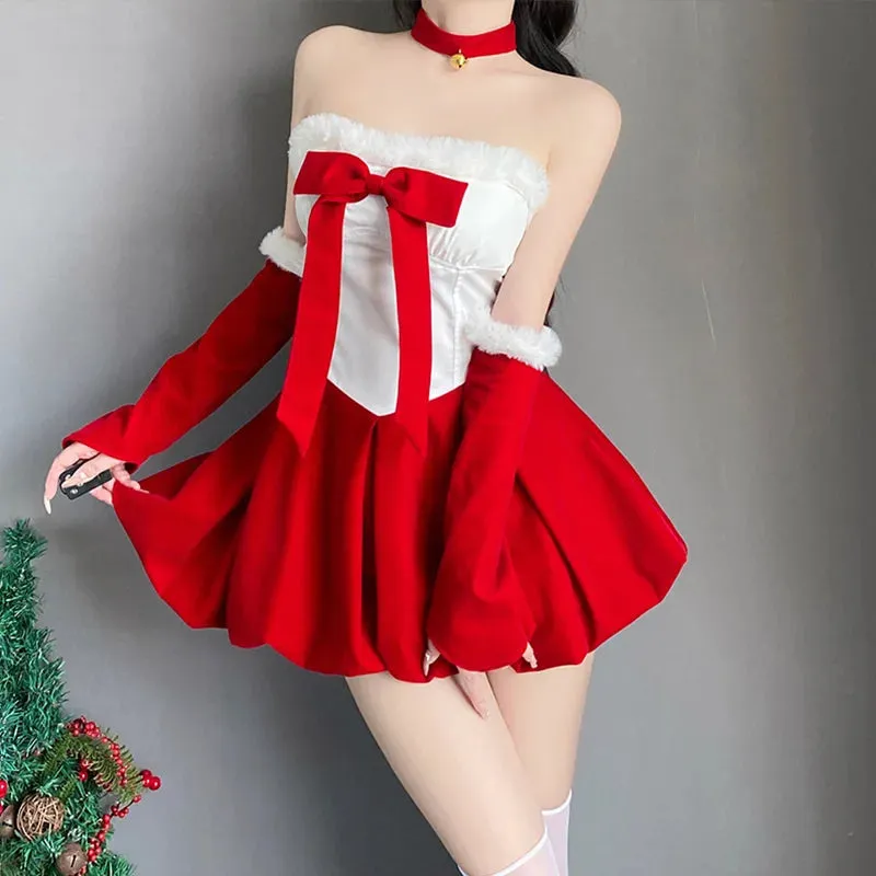 Holiday Bunny Ballerina Dress