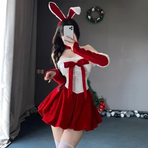 Holiday Bunny Ballerina Dress