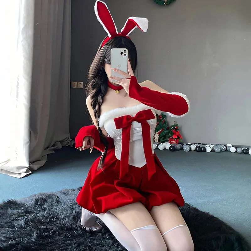Holiday Bunny Ballerina Dress