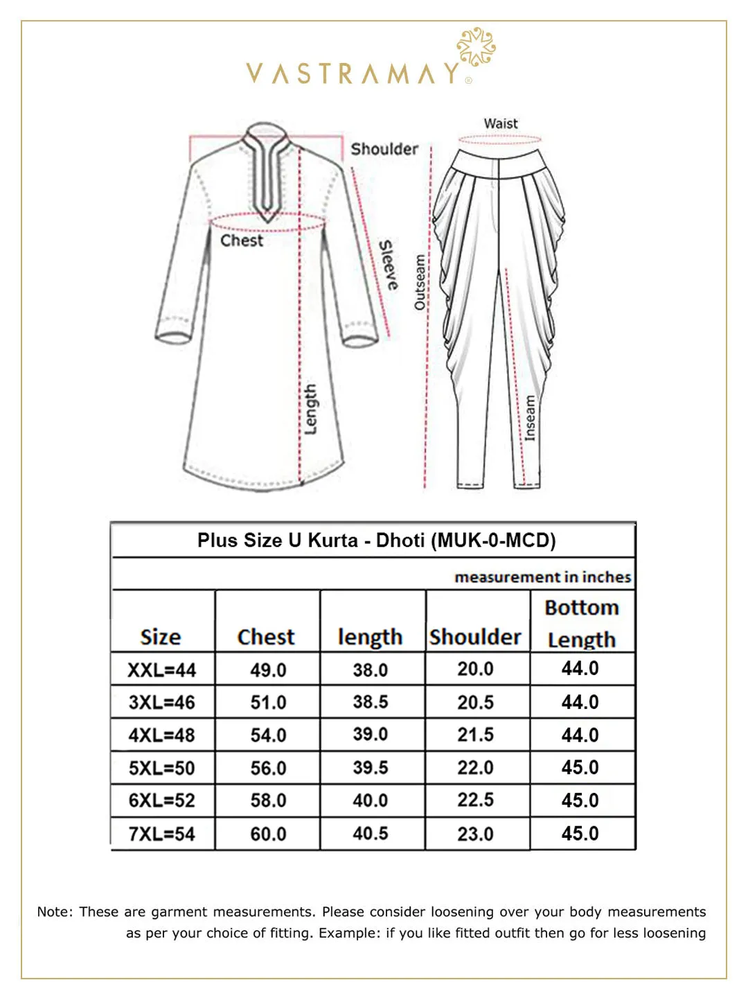 Jashvi Men's Plus Size Navy Blue Silk Blend Curved Kurta Dhoti Set