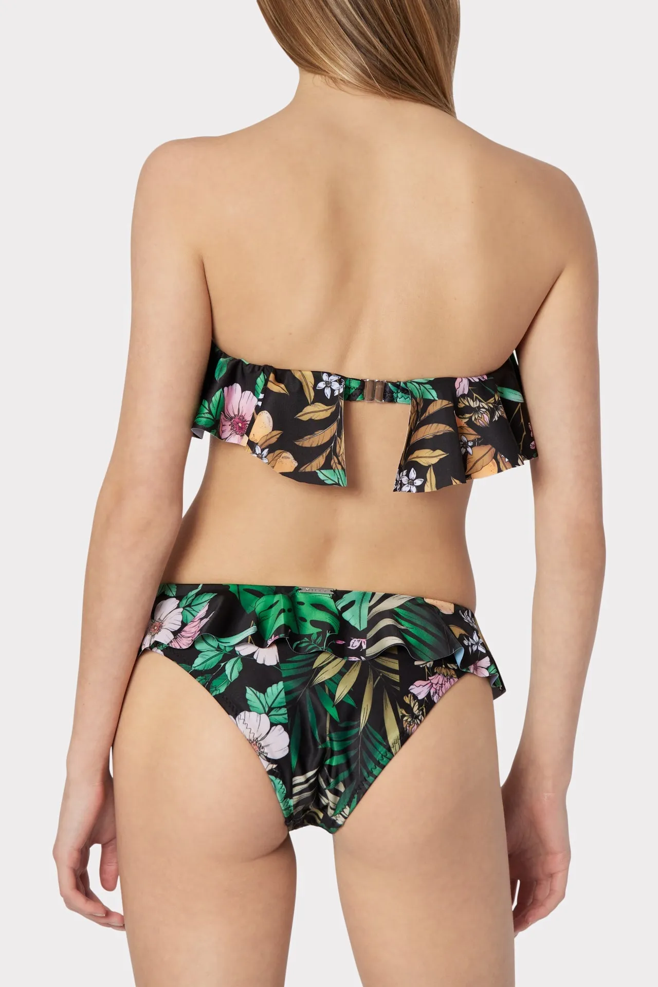 Jungle Tile Michelle Ruffle Bikini Bottom