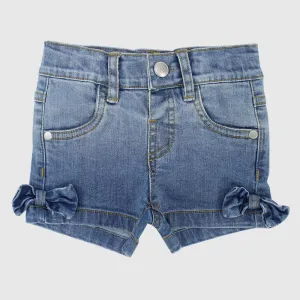 Little Bows Jean Shorts
