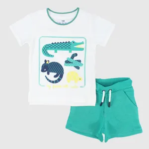 Lizards 2-Piece Outfit Set
