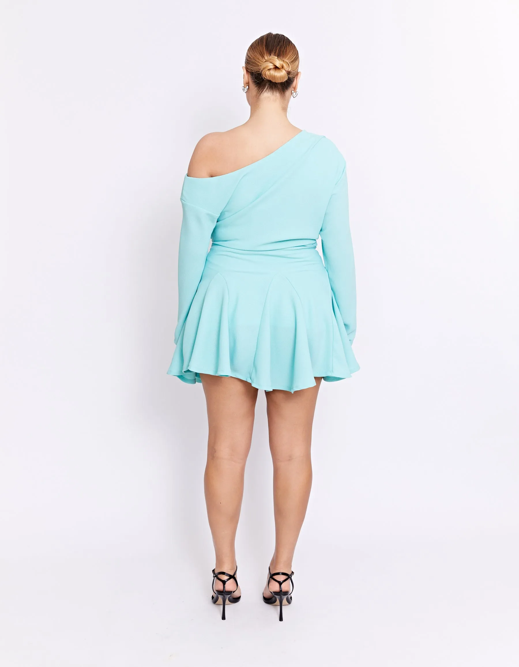 LUCIA MINI DRESS | SEAFOAM