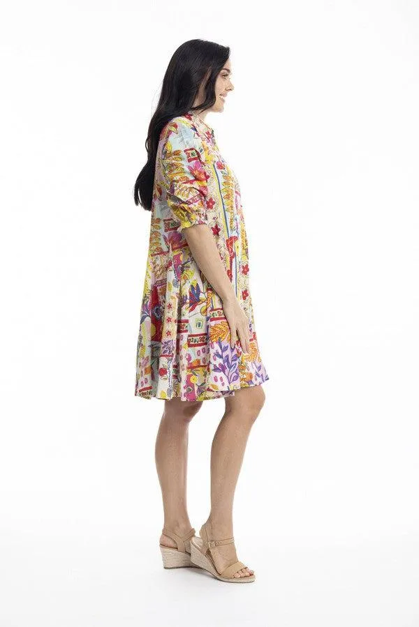Maitra Buttonthrough dress