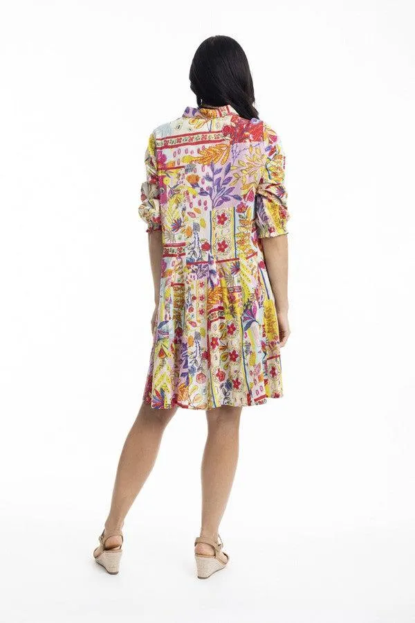 Maitra Buttonthrough dress