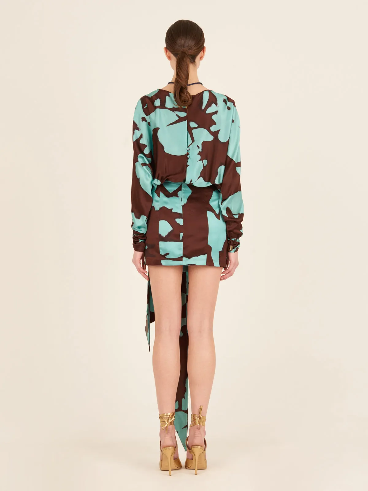 Mallorca Dress Celeste Cacao