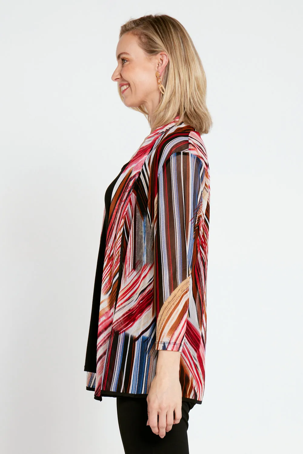 Manhattan Mesh Jacket - Red Black