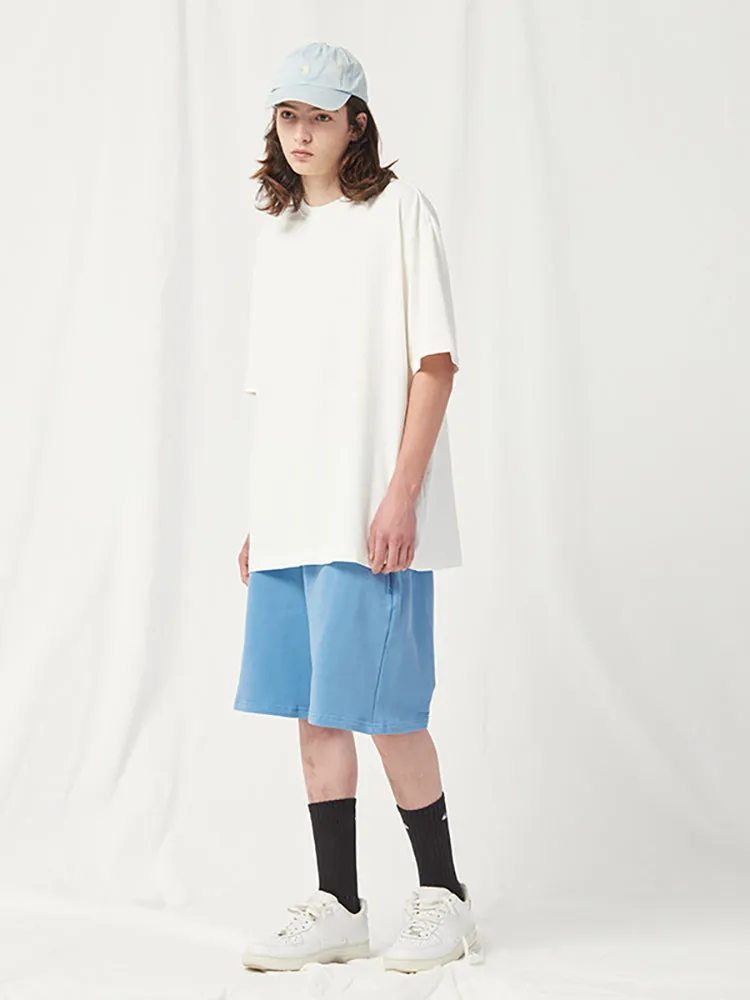 Men'S Cropped Shorts With Zip Pocket