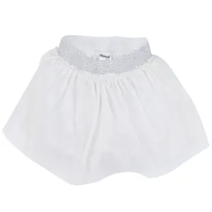 Mini White Skirt