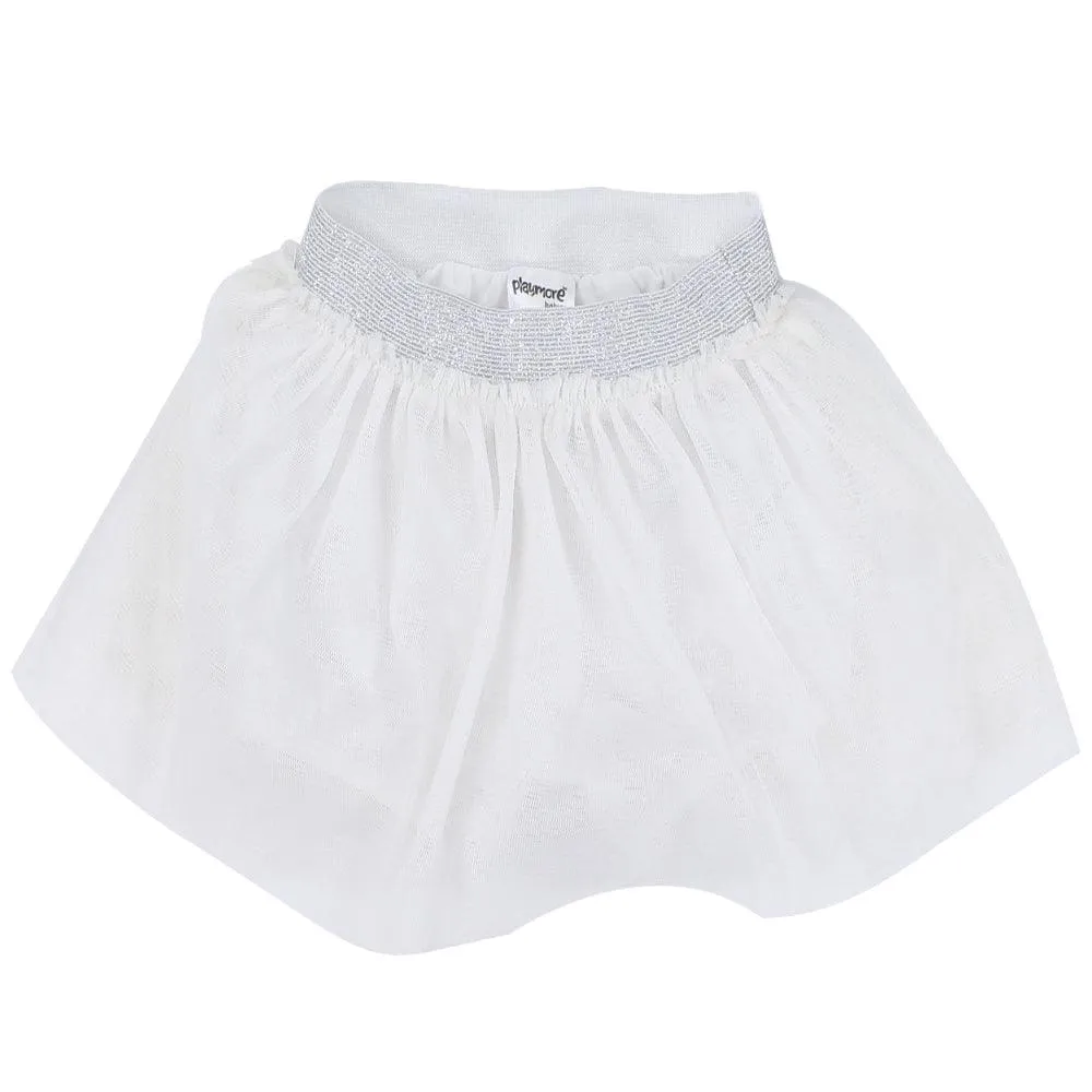 Mini White Skirt