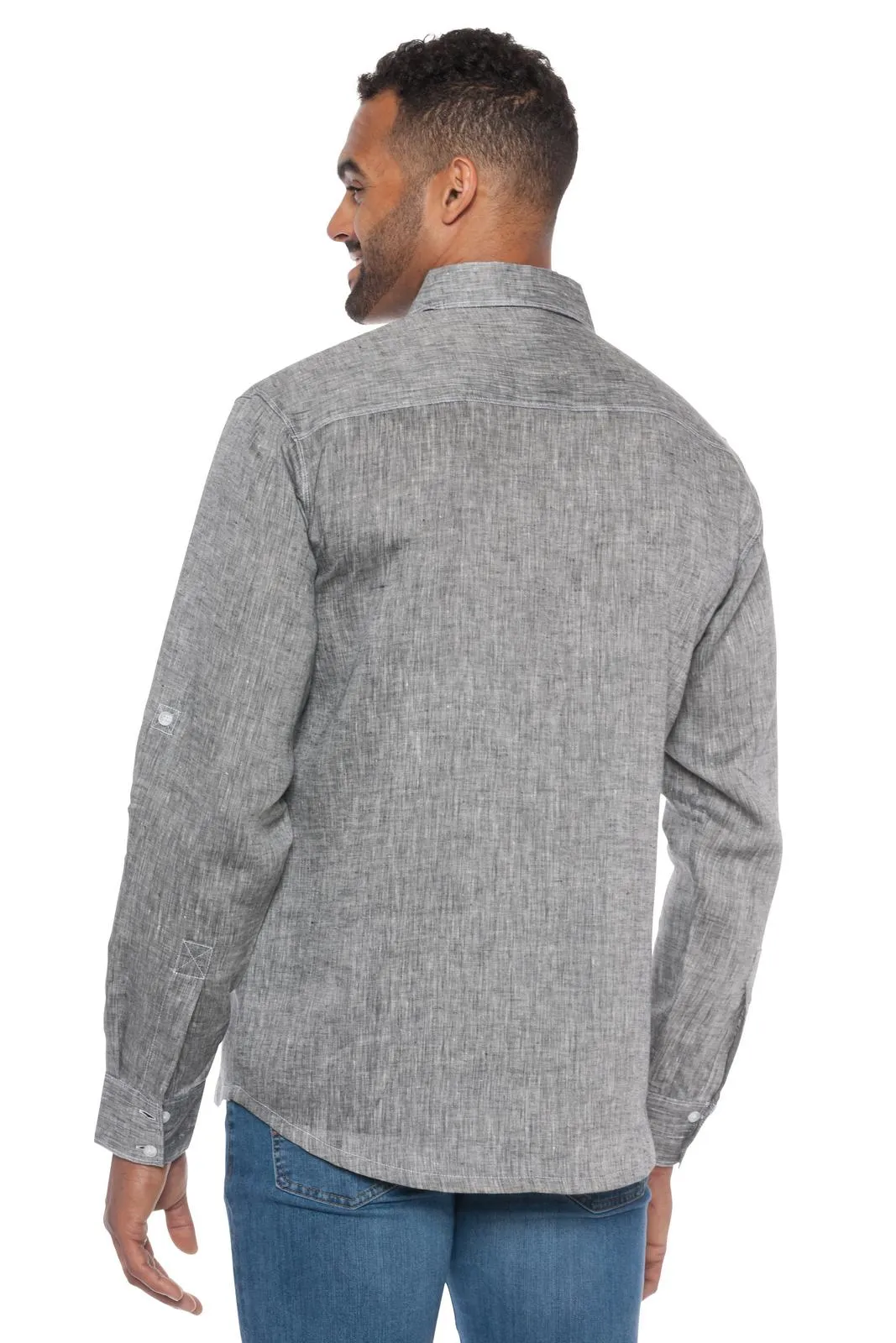 Napali | Men's Long Sleeve Linen Shirt